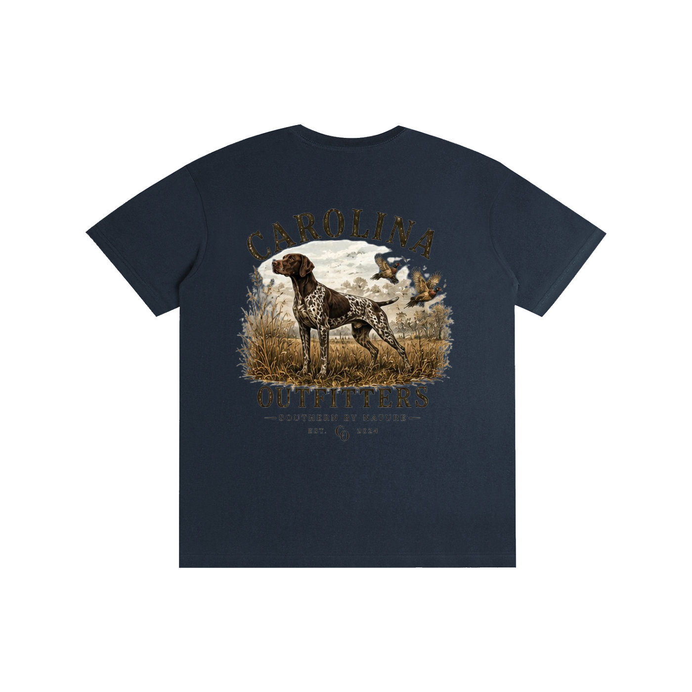 Mens Carolina Outfitters German Pointer T-Shirt