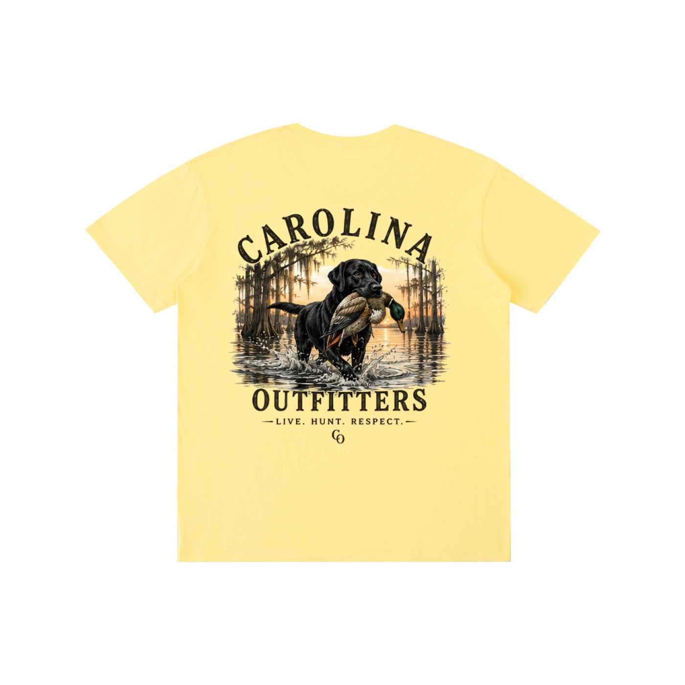 Mens Carolina Outfitters Black Lab T-Shirt