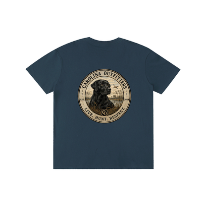 Mens Carolina Outfitters Black Lab Oval T-Shirt