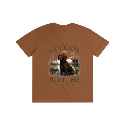 Mens Carolina Outfitters Chocolate Lab T-Shirt