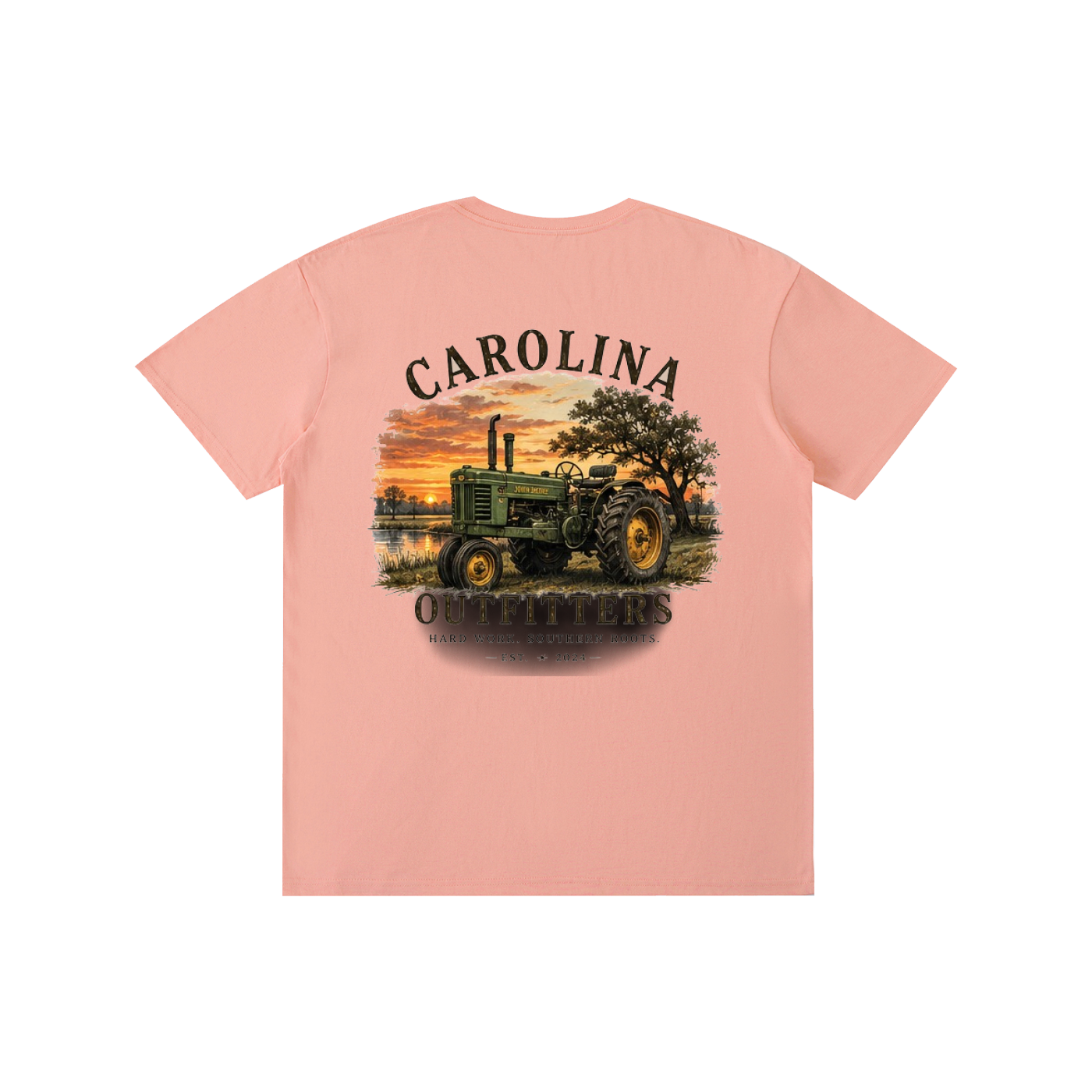 Mens Carolina Outfitters Tractor T-Shirt
