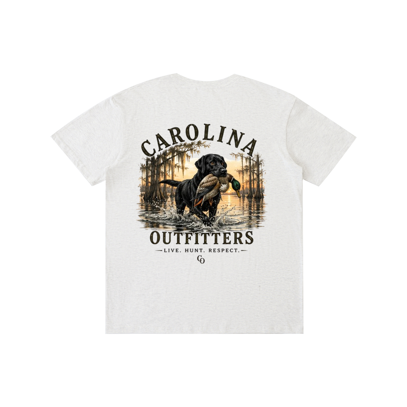 Mens Carolina Outfitters Black Lab T-Shirt