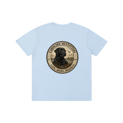 Mens Carolina Outfitters Black Lab Oval T-Shirt