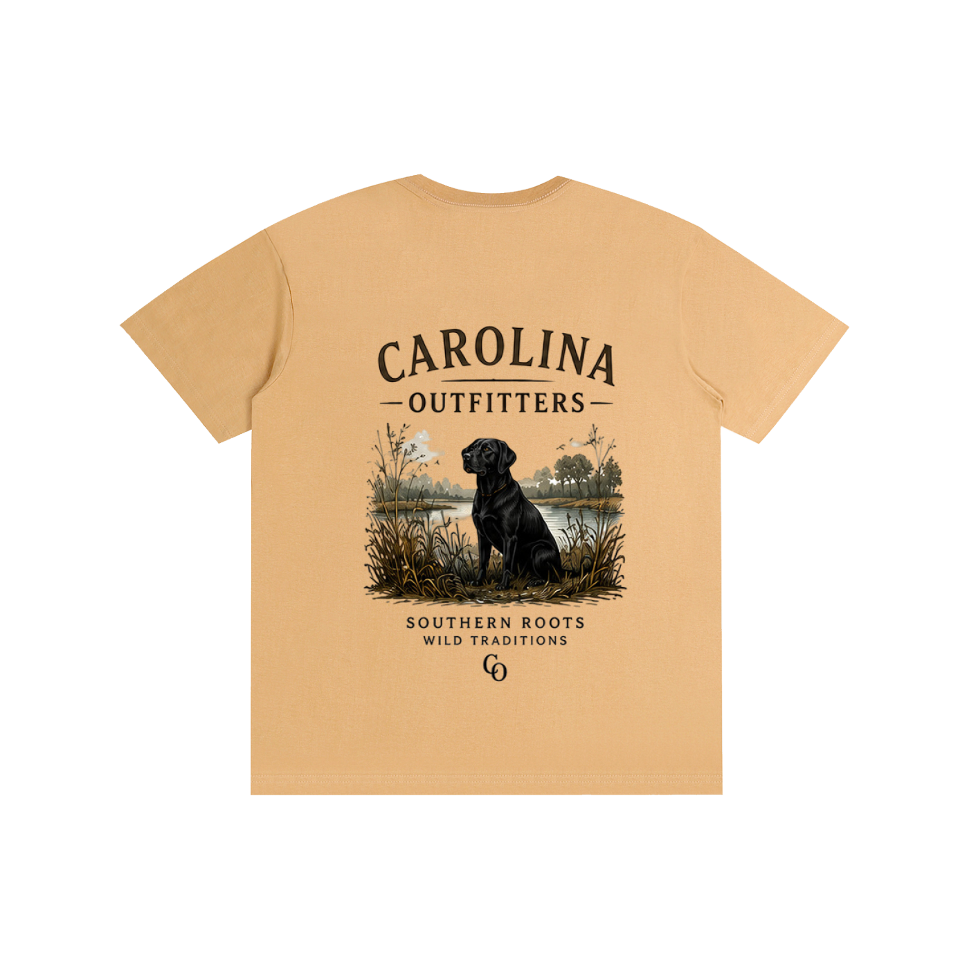 Mens Carolina Outfitters Black Lab T-Shirt