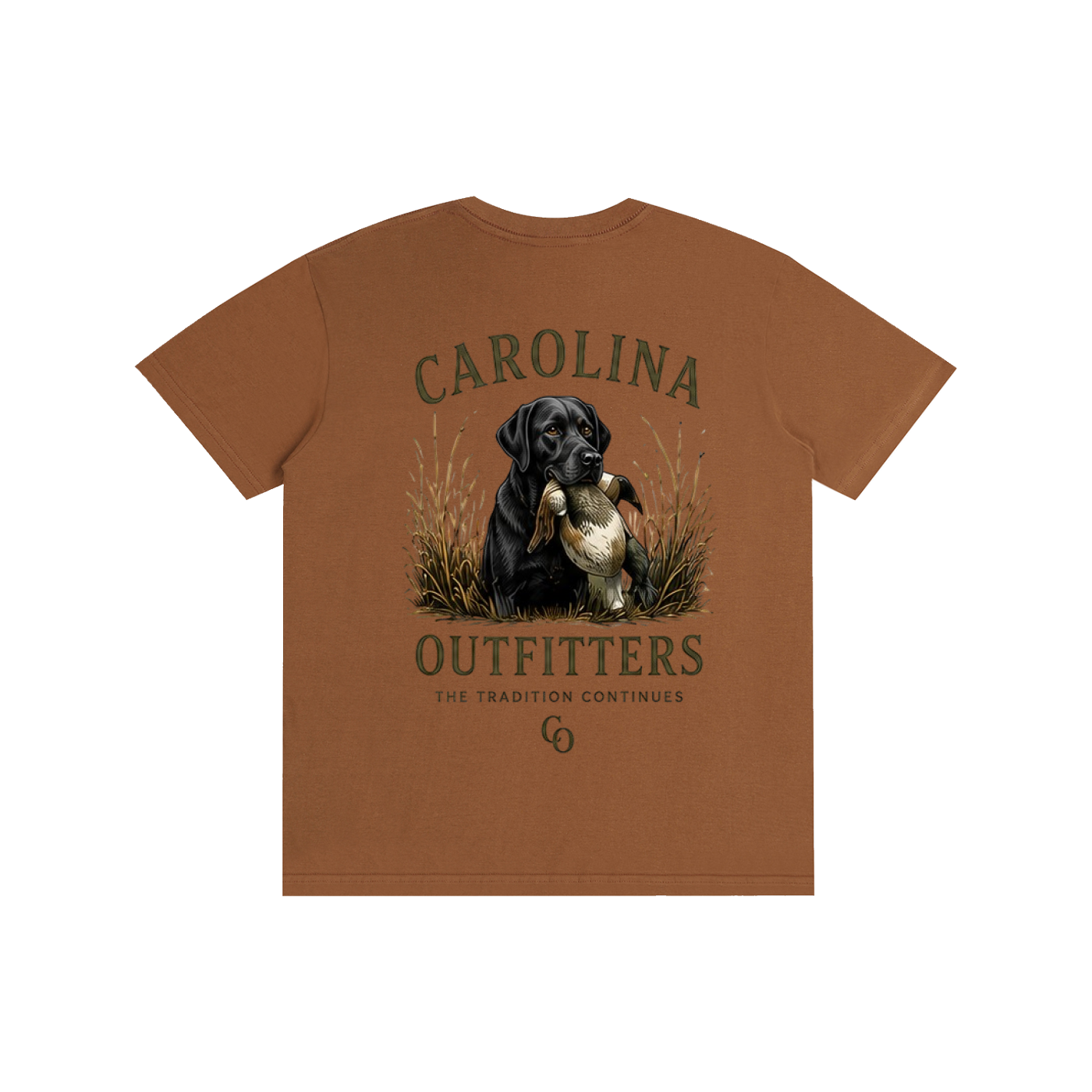Mens Carolina Outfitters Black Lab T-Shirt