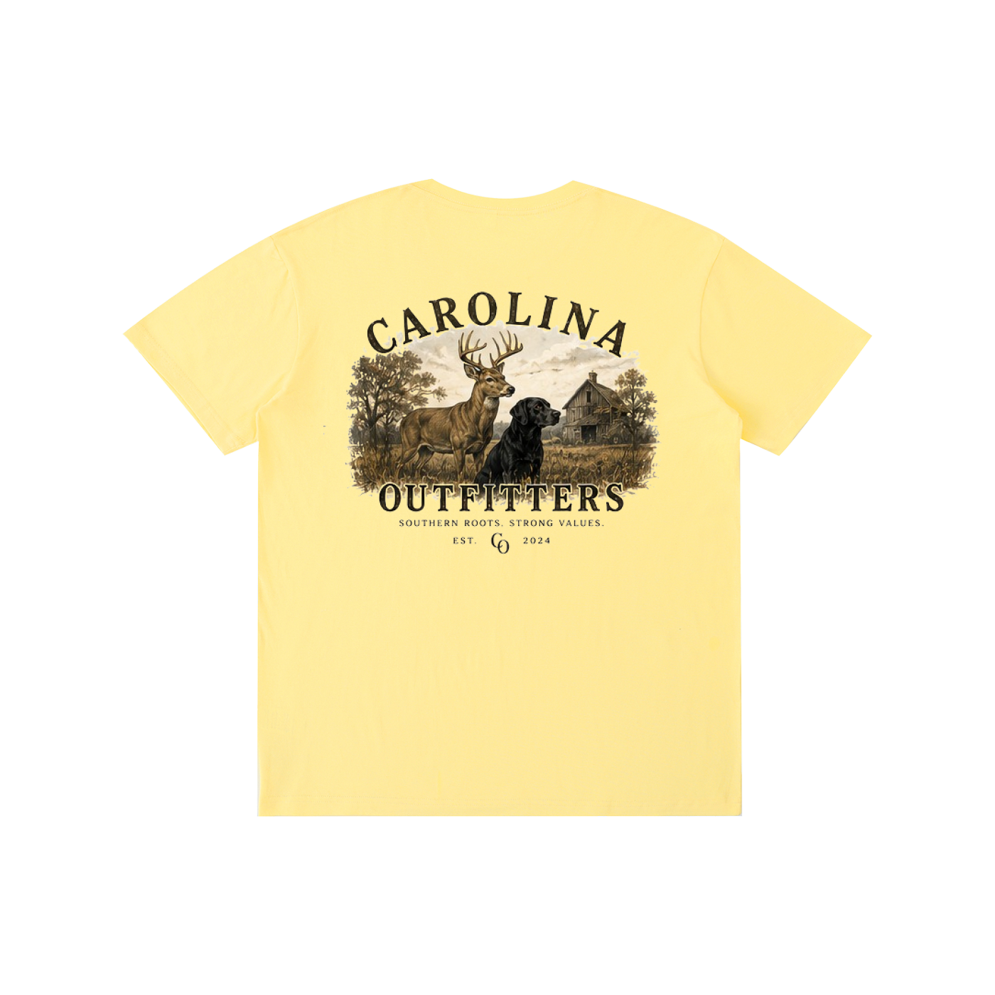 Mens Carolina Outfitters Deer and Lab T-Shirt