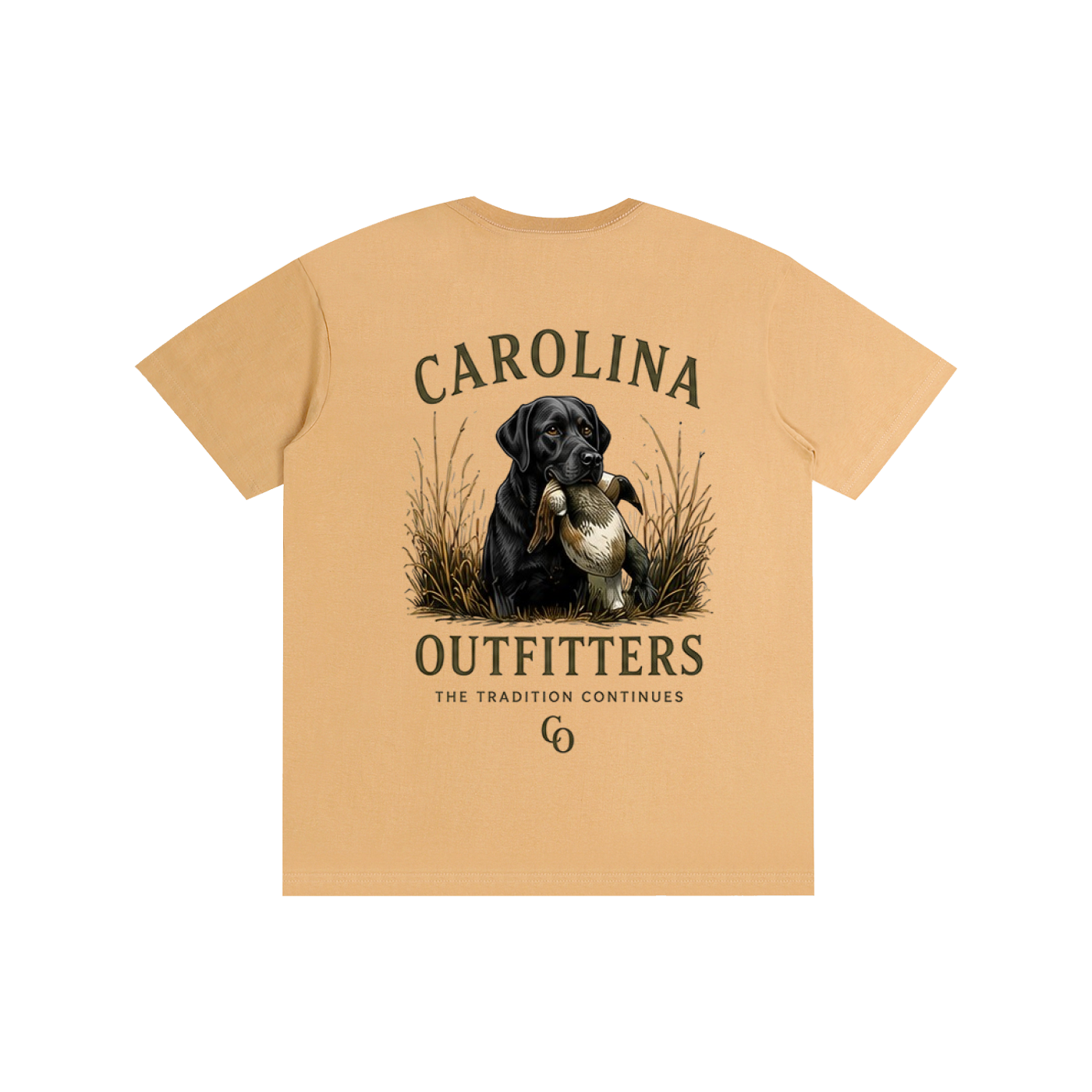 Mens Carolina Outfitters Black Lab T-Shirt