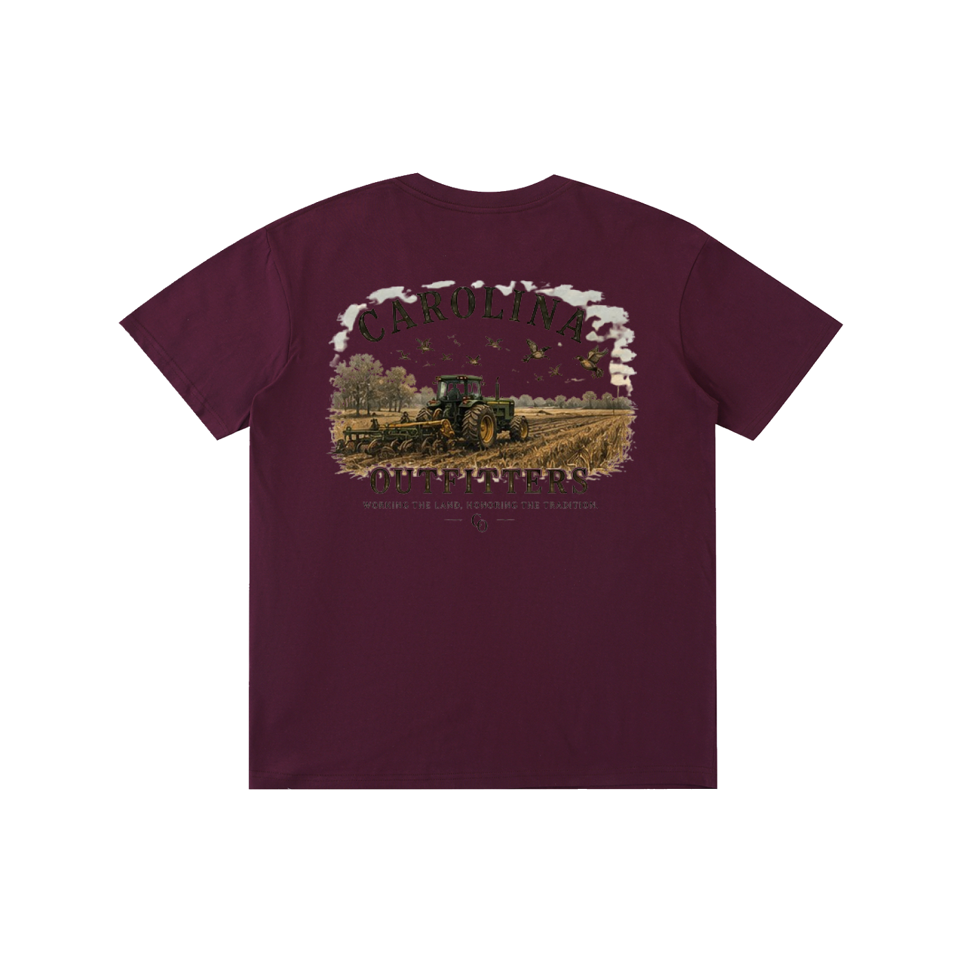 Mens Carolina Outfitters Tractor T-Shirt