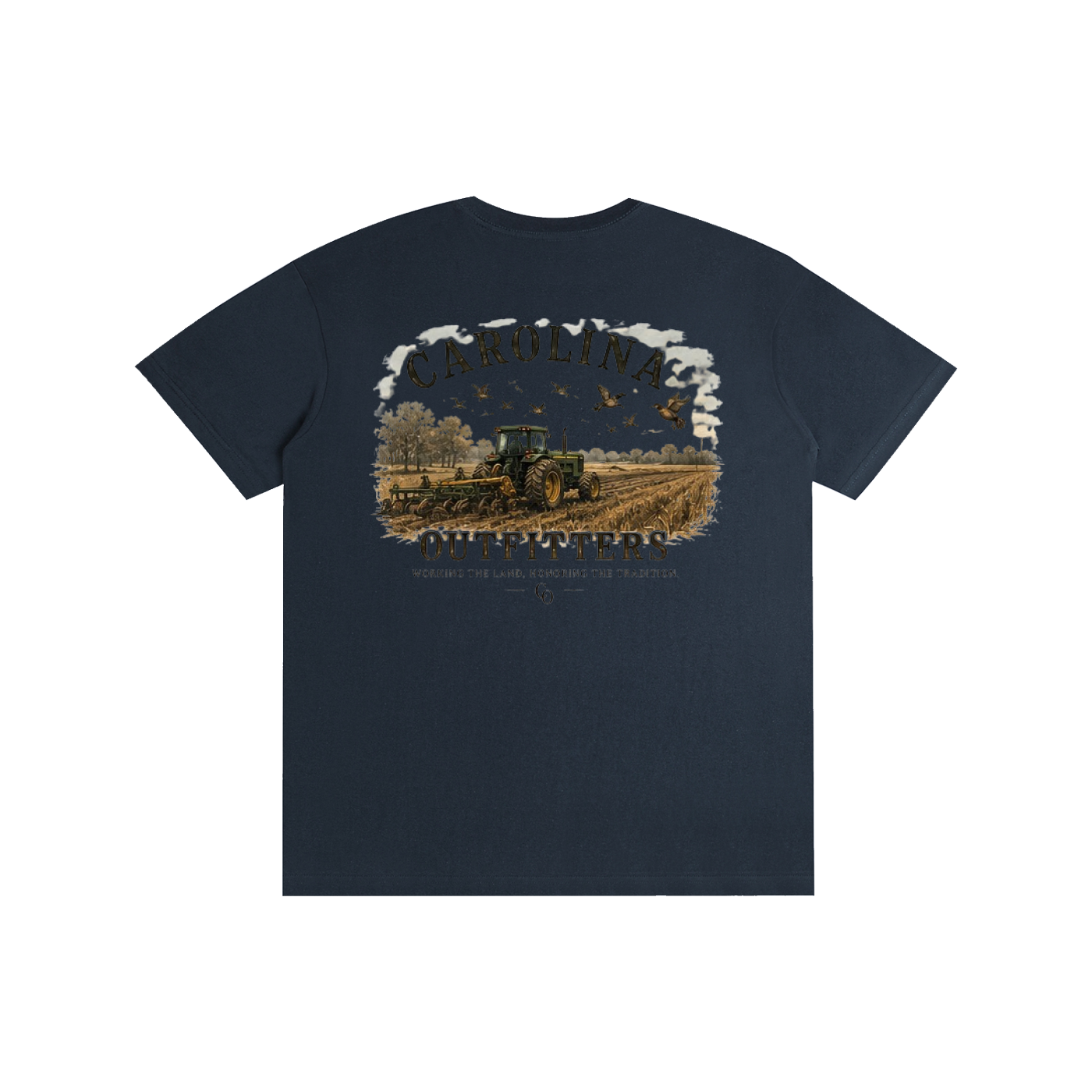 Mens Carolina Outfitters Tractor T-Shirt