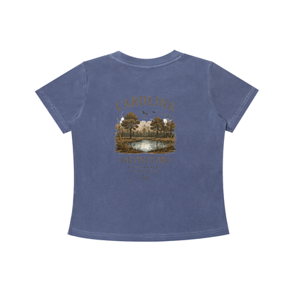 Womens Vintage Wash Carolina Outfitters Nature T-shirt
