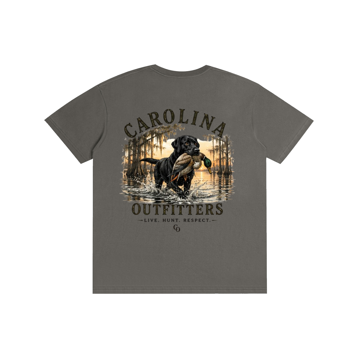 Mens Carolina Outfitters Black Lab T-Shirt