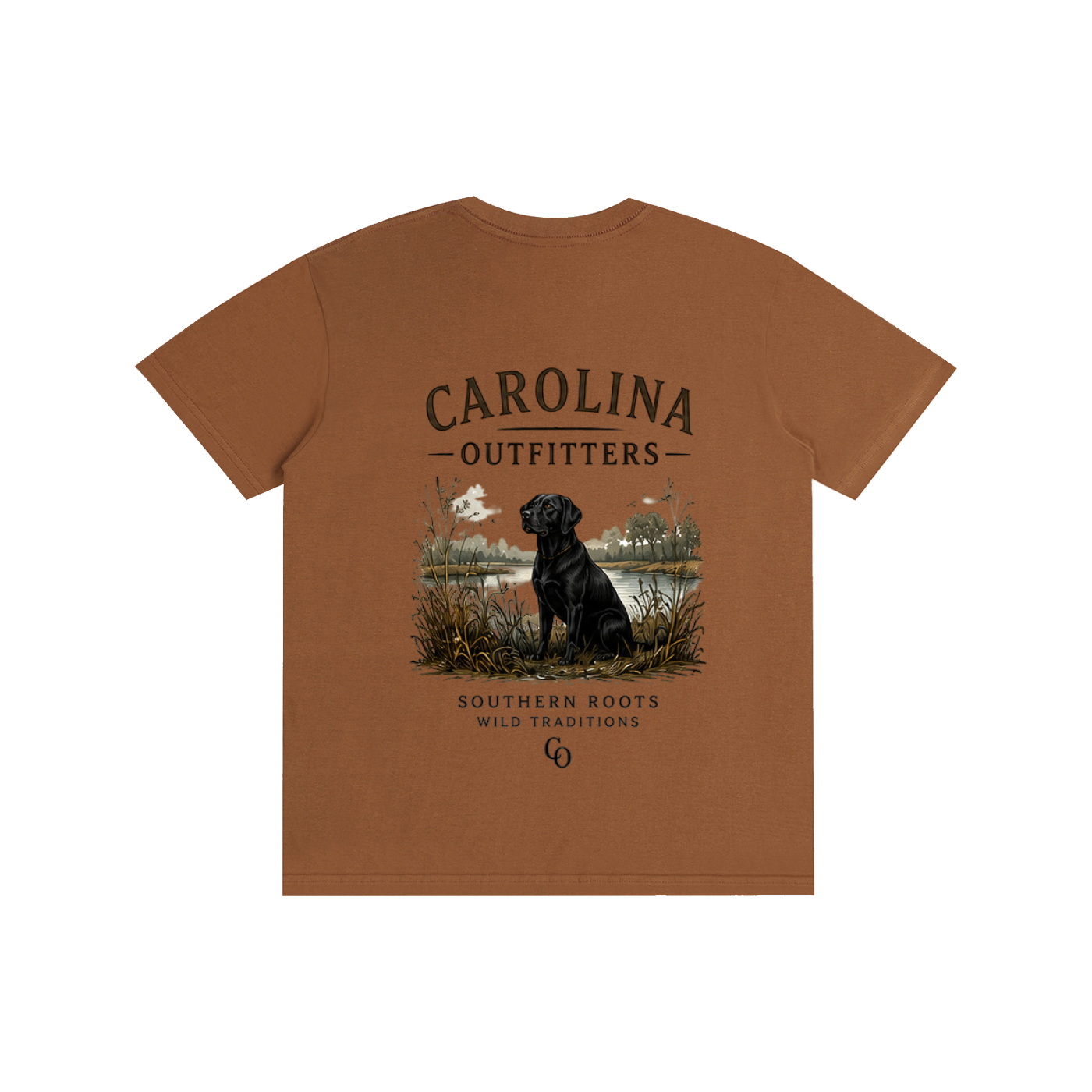 Mens Carolina Outfitters Black Lab T-Shirt