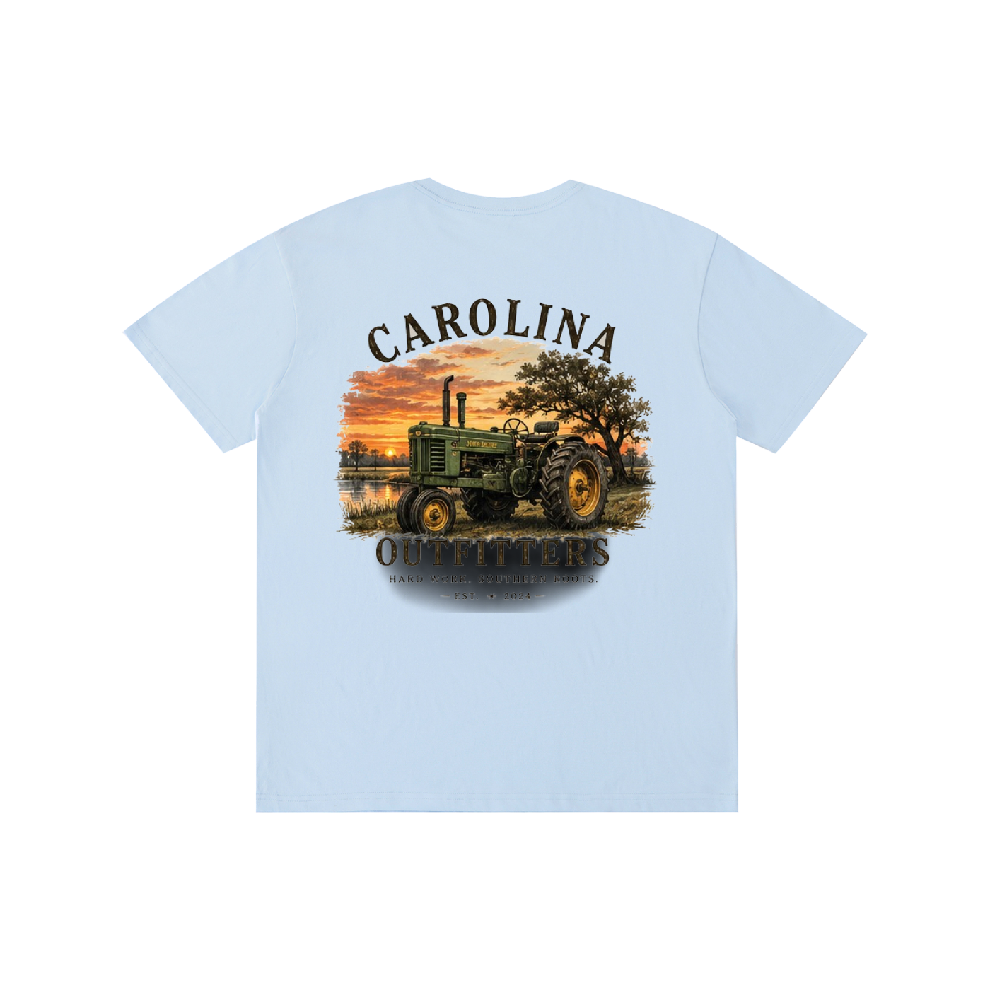 Mens Carolina Outfitters Tractor T-Shirt