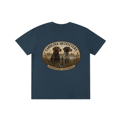 Mens Carolina Outfitters Two Dog Oval T-Shirt