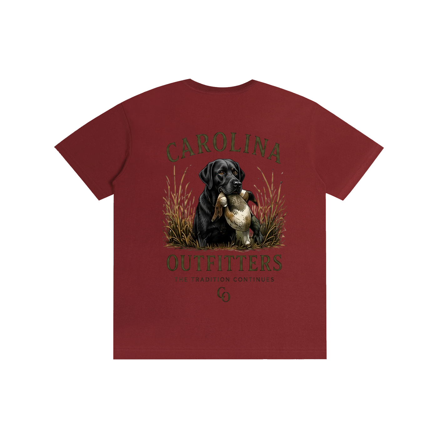 Mens Carolina Outfitters Black Lab T-Shirt