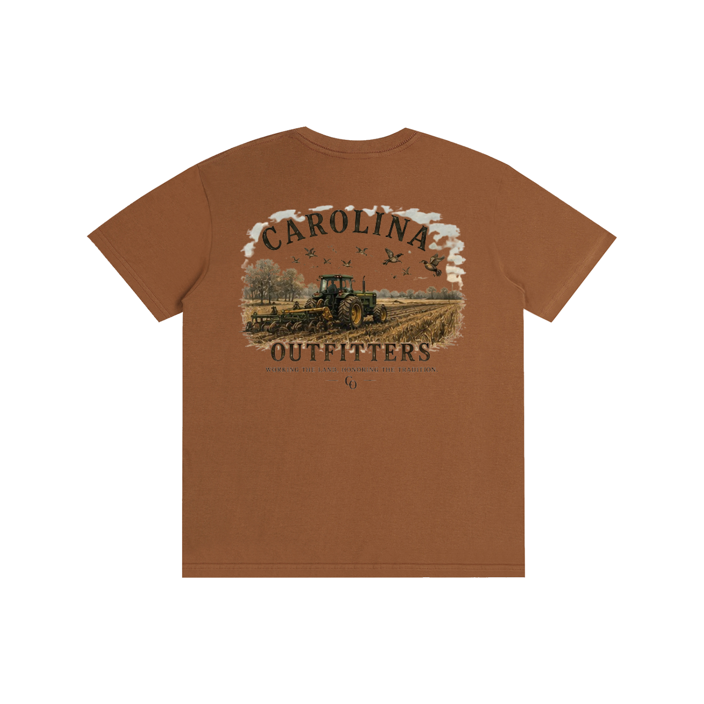 Mens Carolina Outfitters Tractor T-Shirt