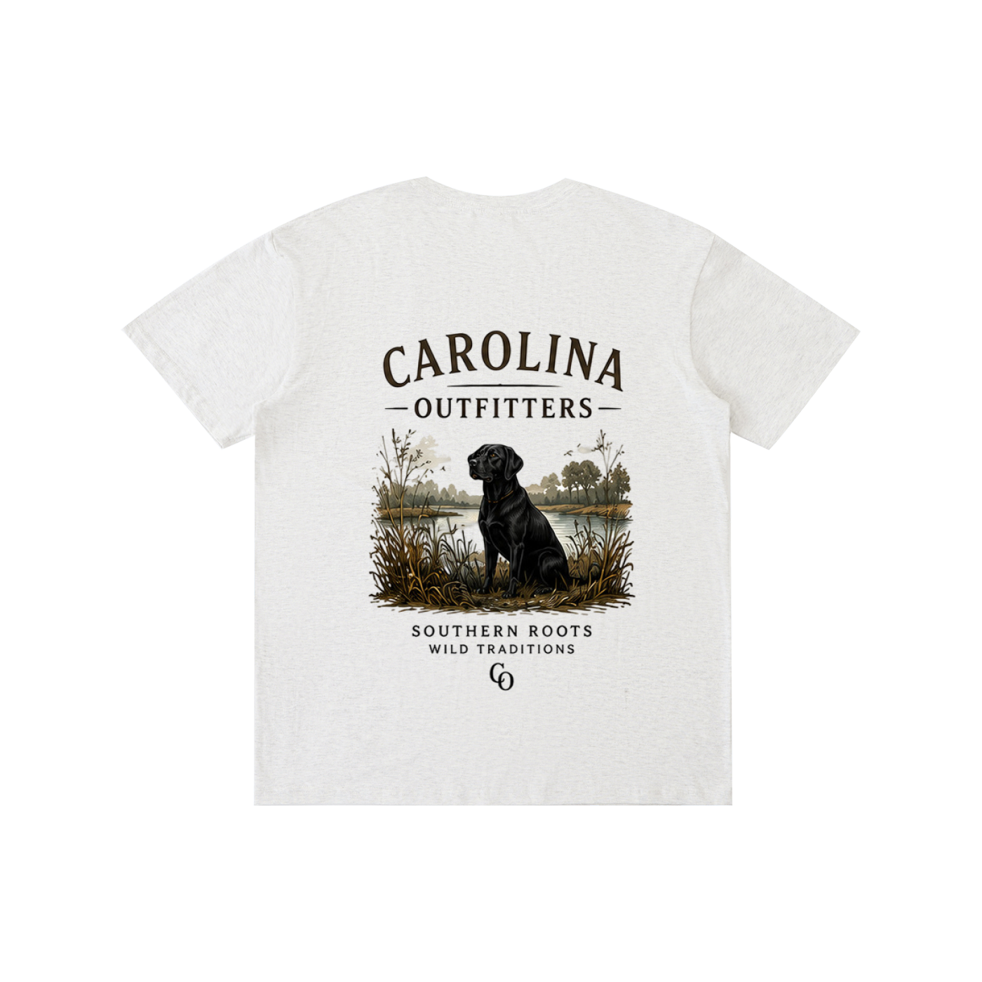 Mens Carolina Outfitters Black Lab T-Shirt