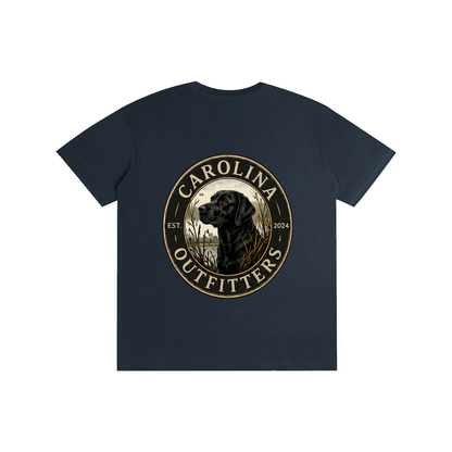 Mens Carolina Outfitters Black Lab Oval T-Shirt