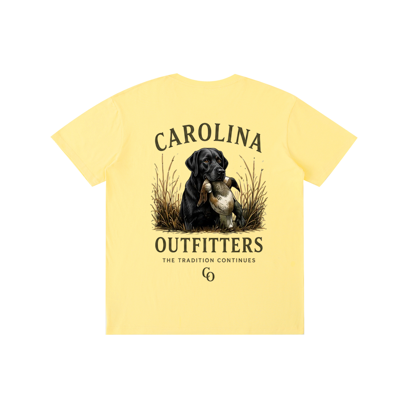 Mens Carolina Outfitters Black Lab T-Shirt