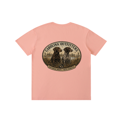 Mens Carolina Outfitters Two Dog Oval T-Shirt