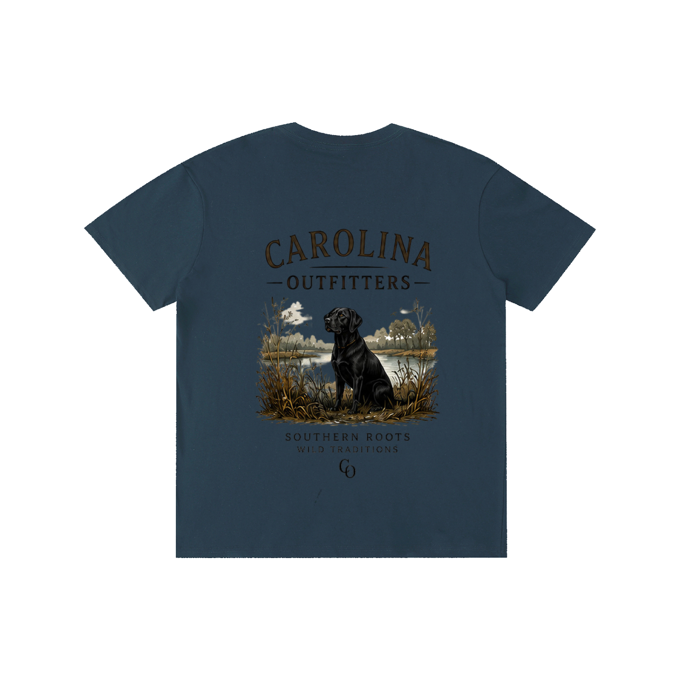 Mens Carolina Outfitters Black Lab T-Shirt