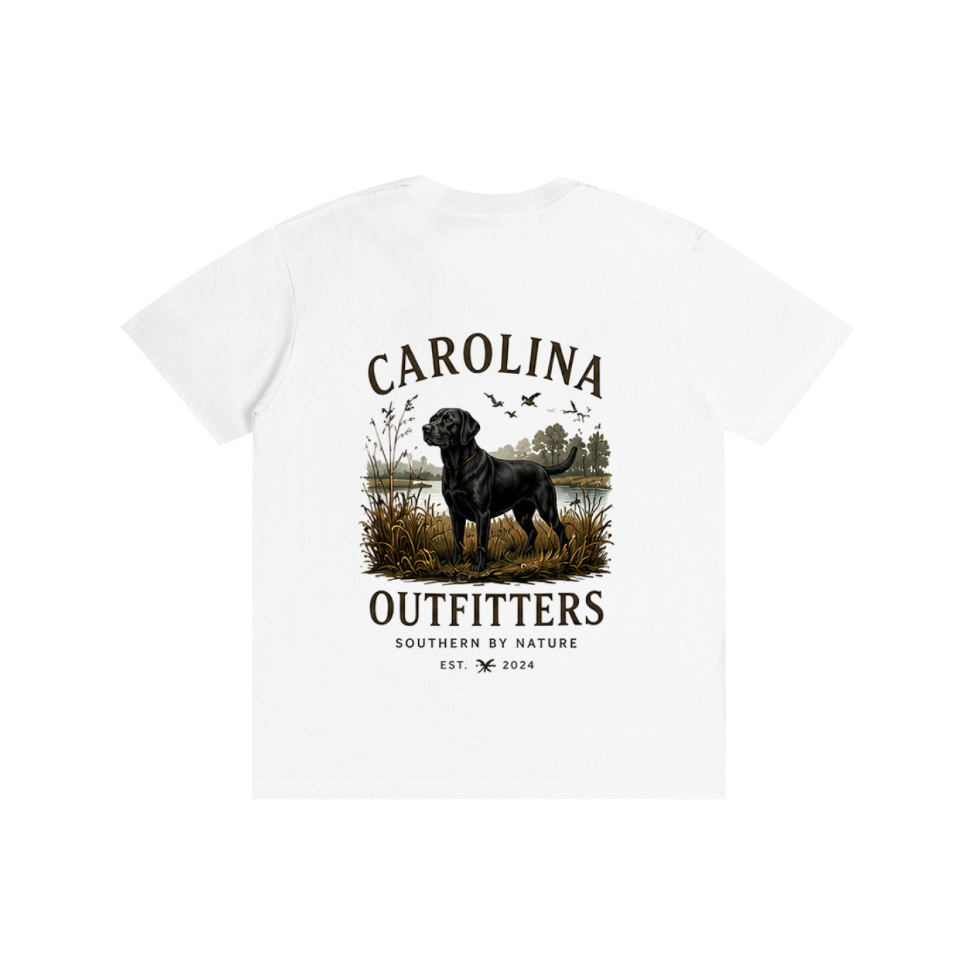 Mens Carolina Outfitters Black Lab T-Shirt