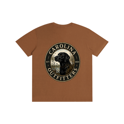 Mens Carolina Outfitters Black Lab Oval T-Shirt