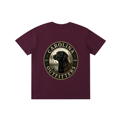 Mens Carolina Outfitters Black Lab Oval T-Shirt