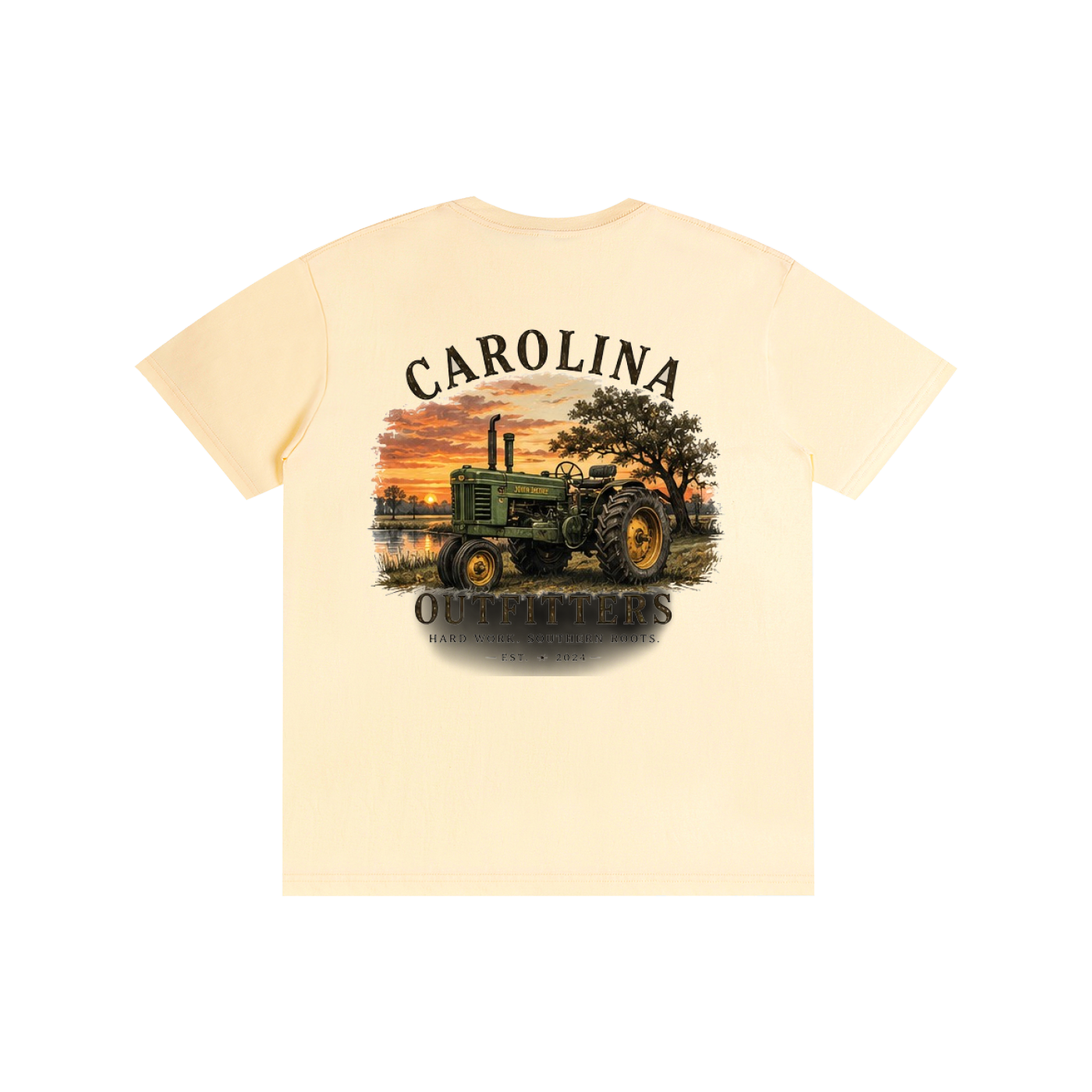 Mens Carolina Outfitters Tractor T-Shirt
