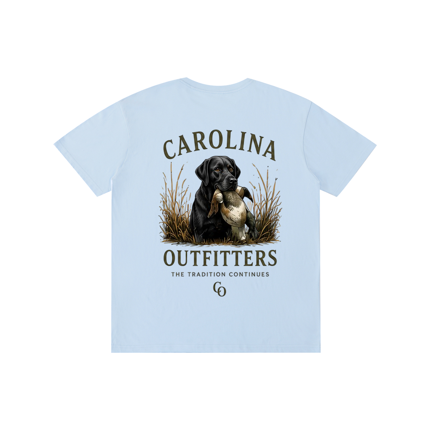 Mens Carolina Outfitters Black Lab T-Shirt
