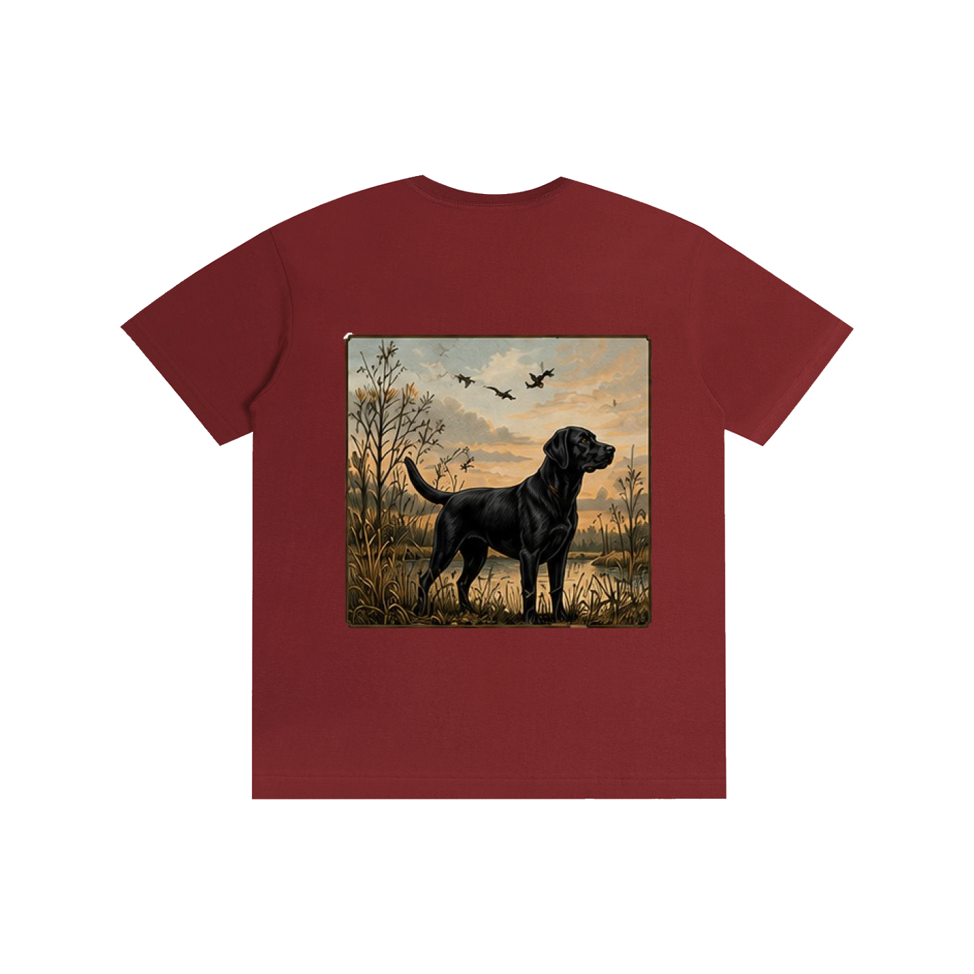 Mens Carolina Outfitters Black Lab T-Shirt