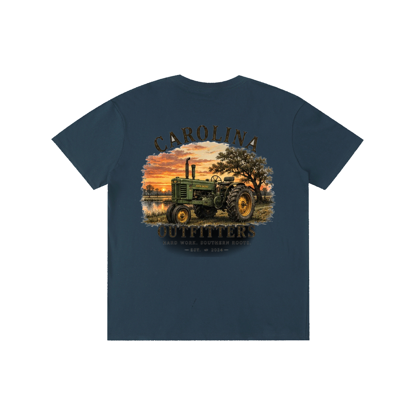 Mens Carolina Outfitters Tractor T-Shirt