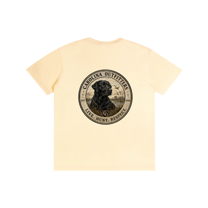 Mens Carolina Outfitters Black Lab Oval T-Shirt