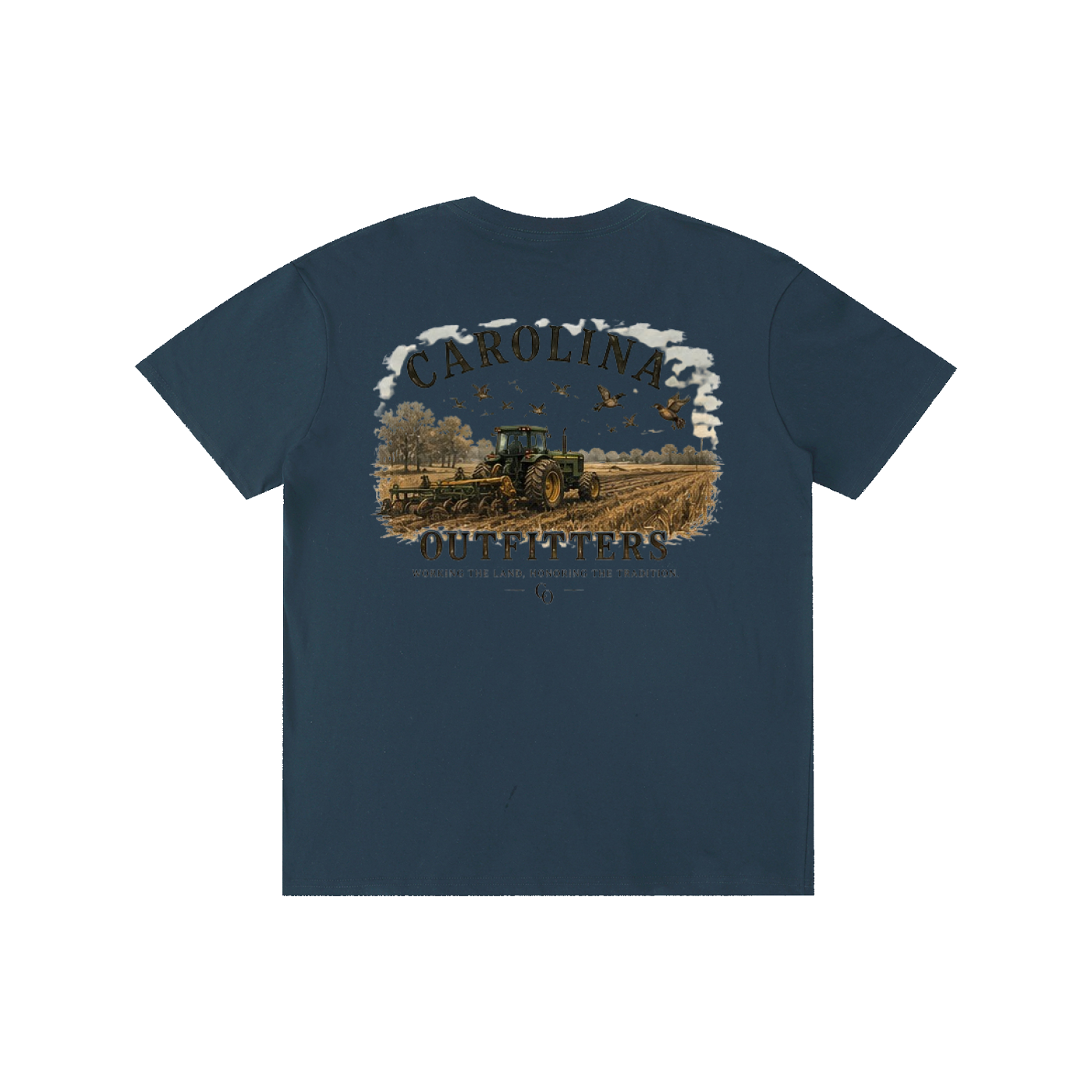 Mens Carolina Outfitters Tractor T-Shirt