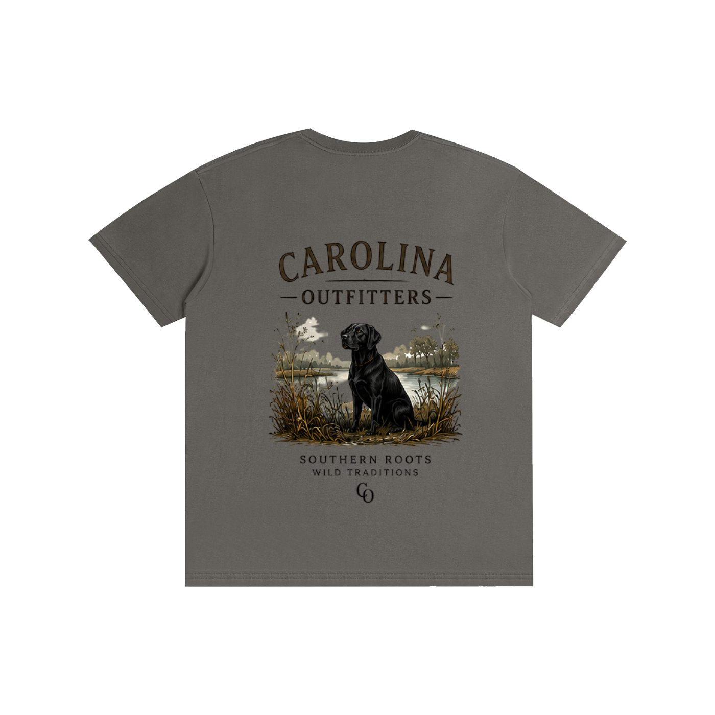 Mens Carolina Outfitters Black Lab T-Shirt