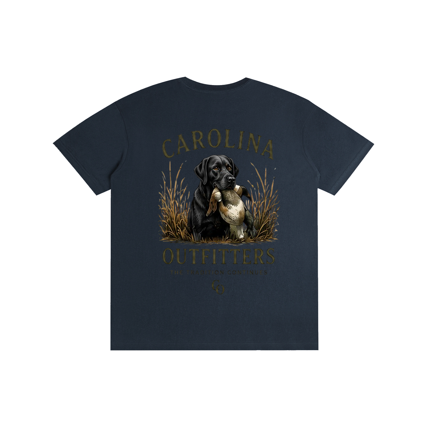 Mens Carolina Outfitters Black Lab T-Shirt