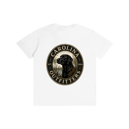 Mens Carolina Outfitters Black Lab Oval T-Shirt