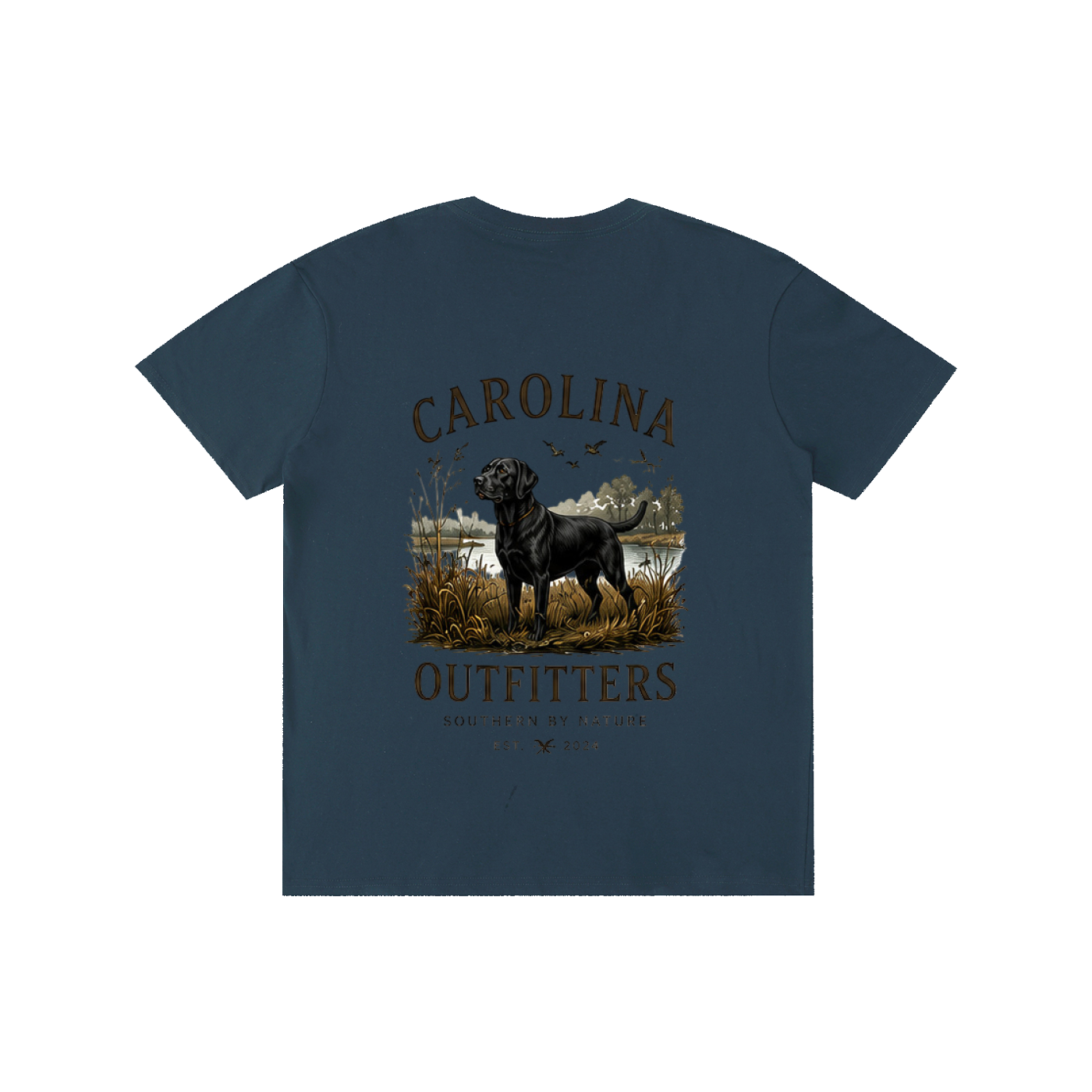 Mens Carolina Outfitters Black Lab T-Shirt