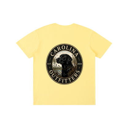 Mens Carolina Outfitters Black Lab Oval T-Shirt