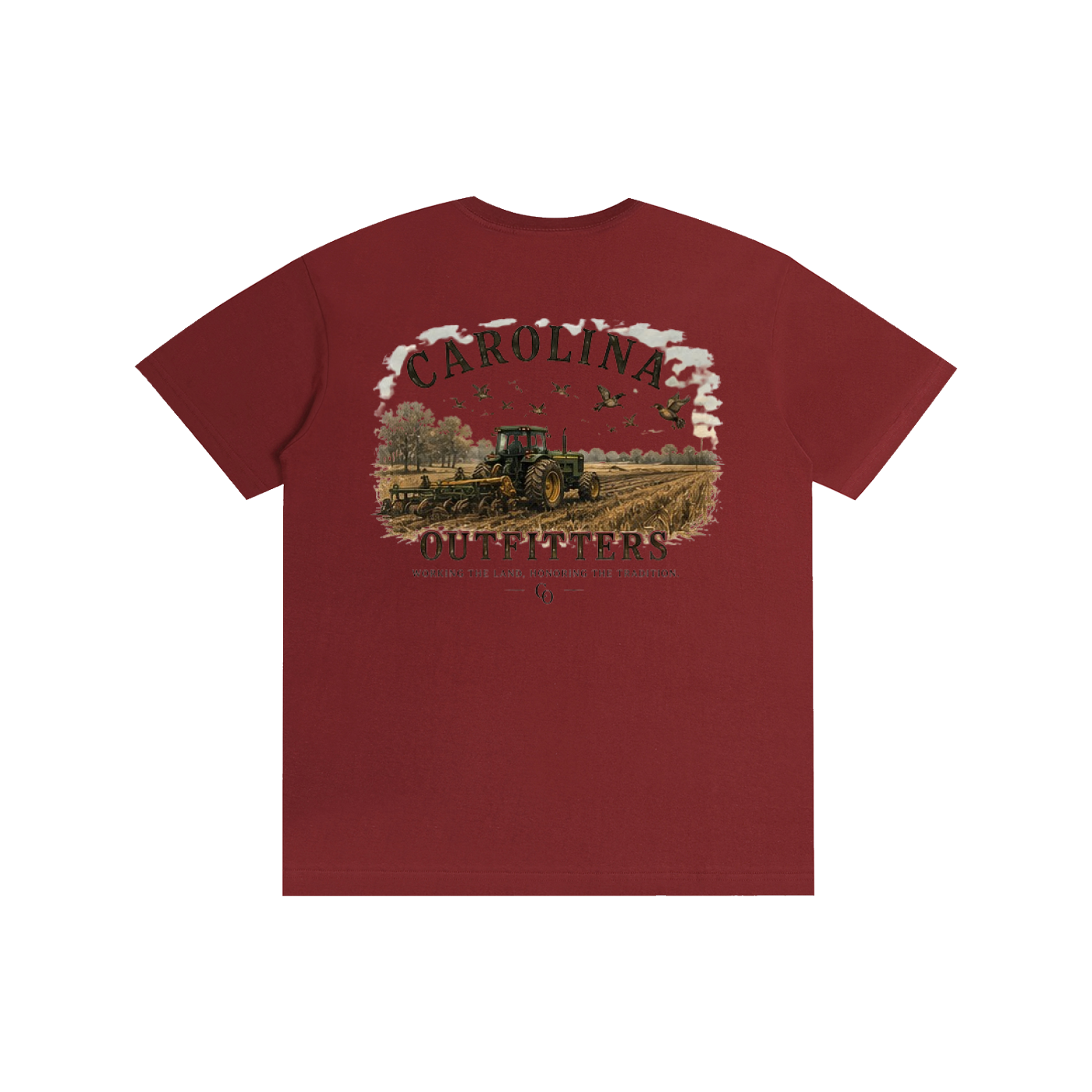 Mens Carolina Outfitters Tractor T-Shirt