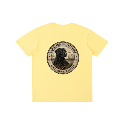 Mens Carolina Outfitters Black Lab Oval T-Shirt