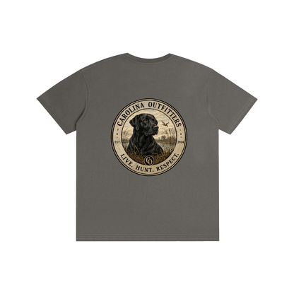 Mens Carolina Outfitters Black Lab Oval T-Shirt