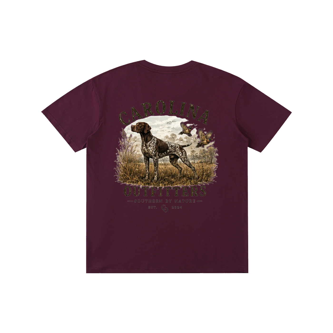 Mens Carolina Outfitters German Pointer T-Shirt