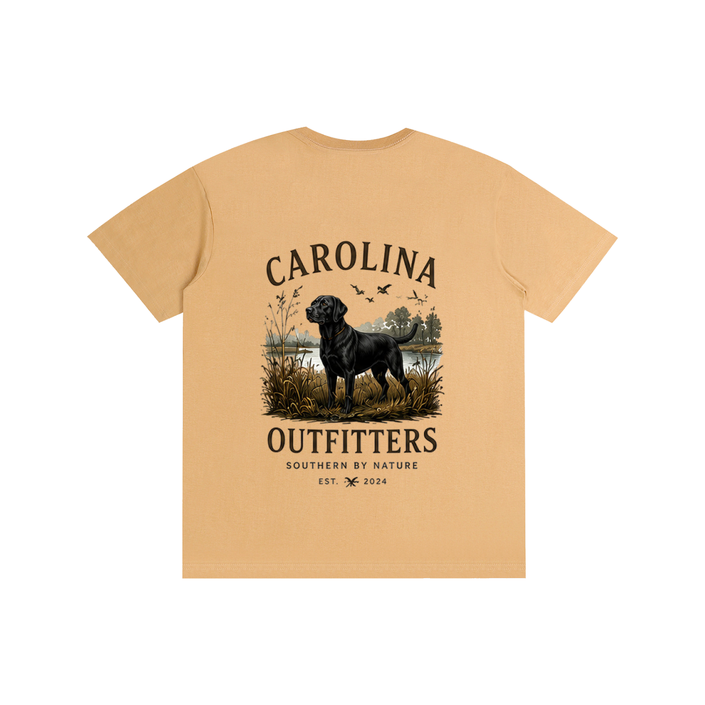 Mens Carolina Outfitters Black Lab T-Shirt