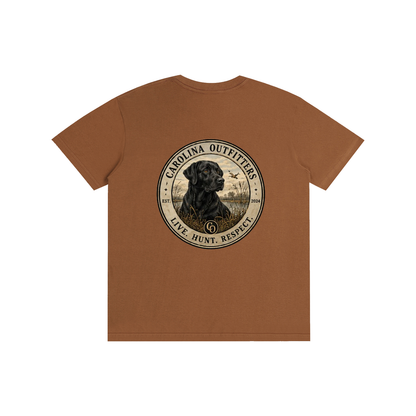 Mens Carolina Outfitters Black Lab Oval T-Shirt