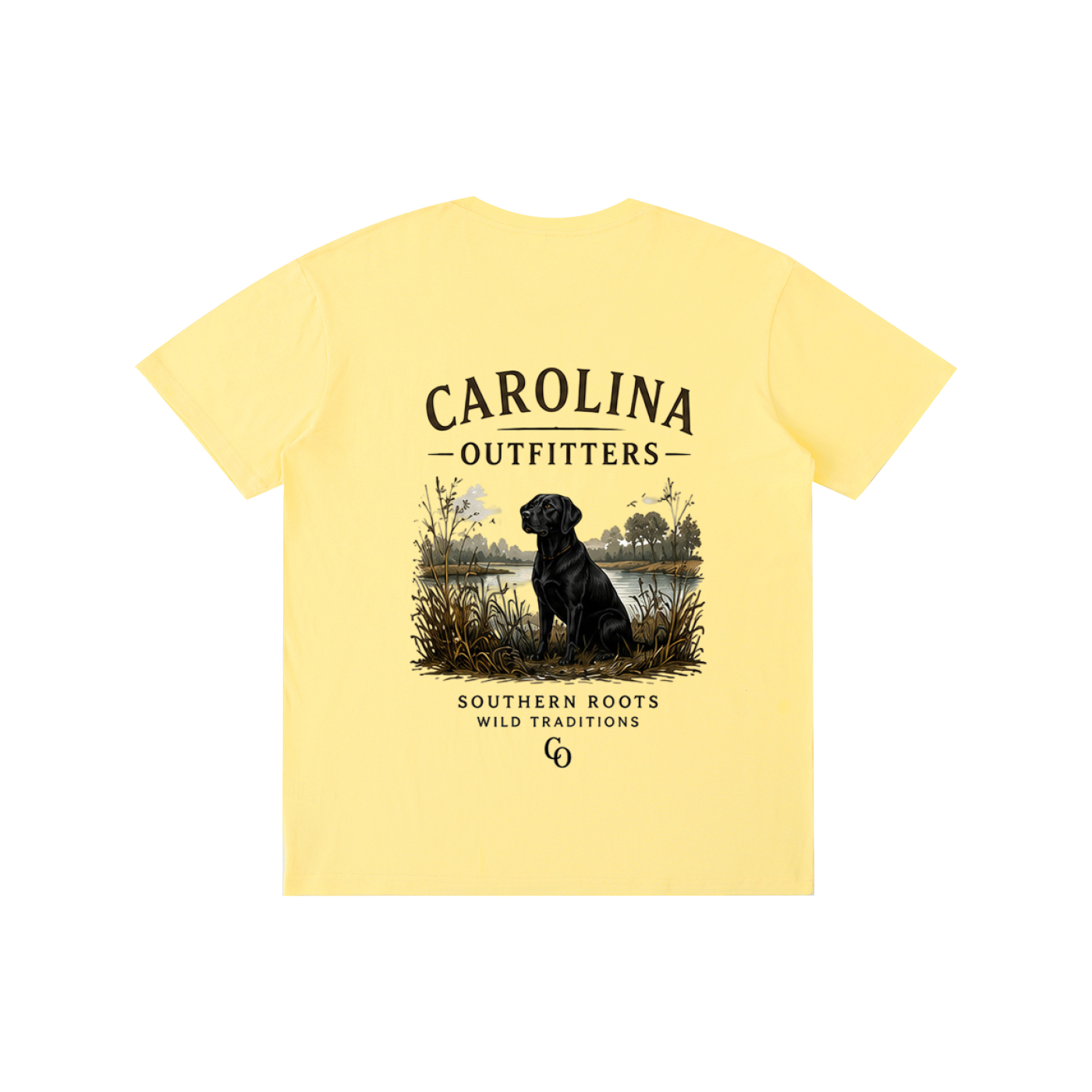 Mens Carolina Outfitters Black Lab T-Shirt