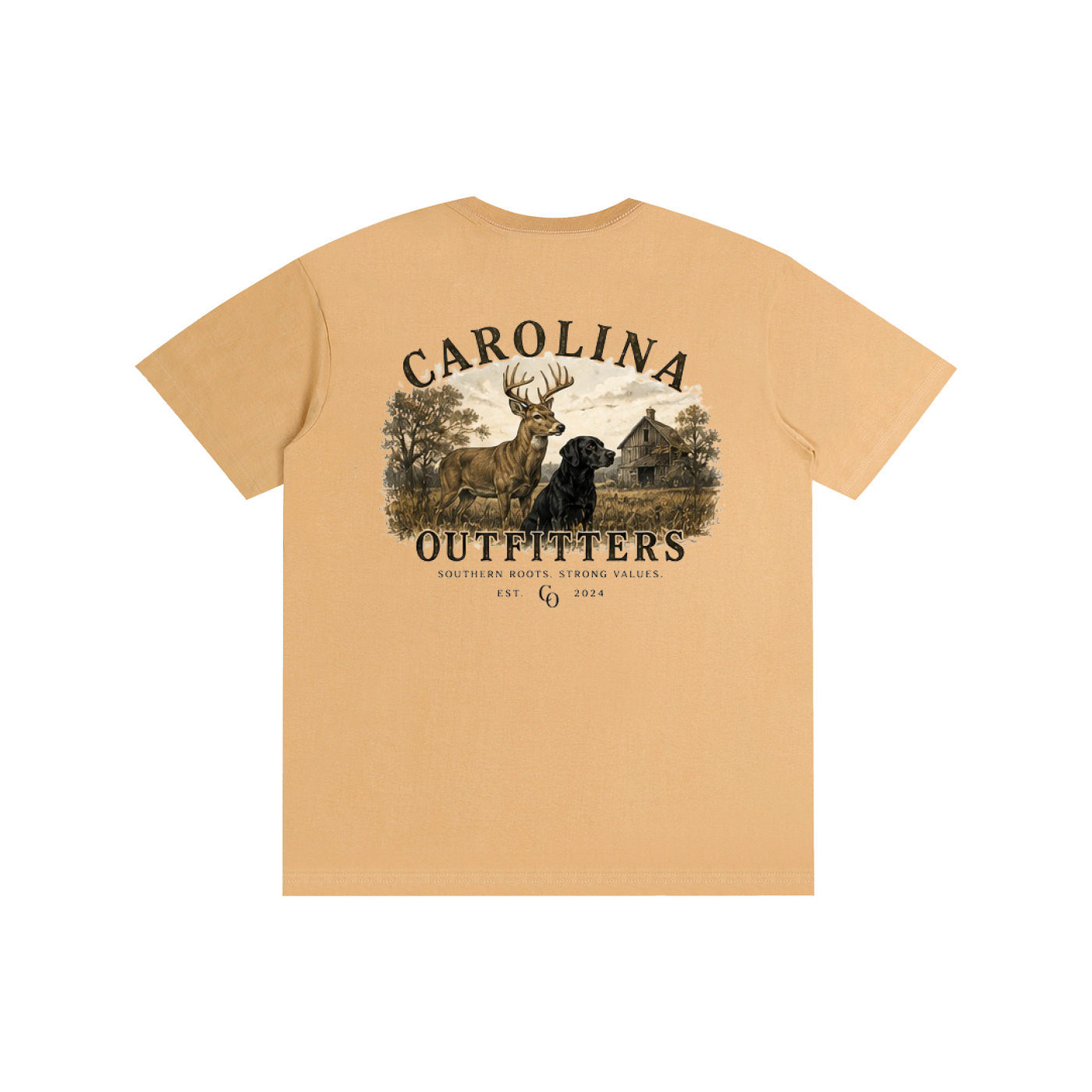 Mens Carolina Outfitters Deer and Lab T-Shirt