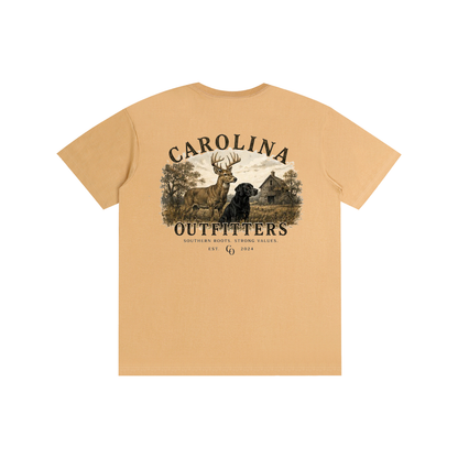 Mens Carolina Outfitters Deer and Lab T-Shirt