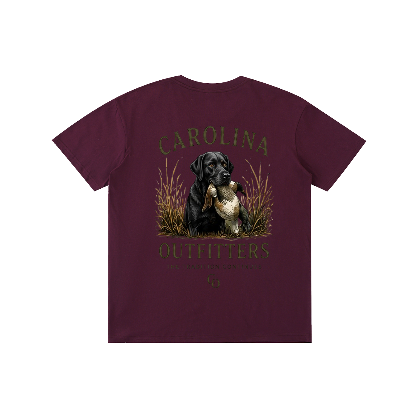 Mens Carolina Outfitters Black Lab T-Shirt