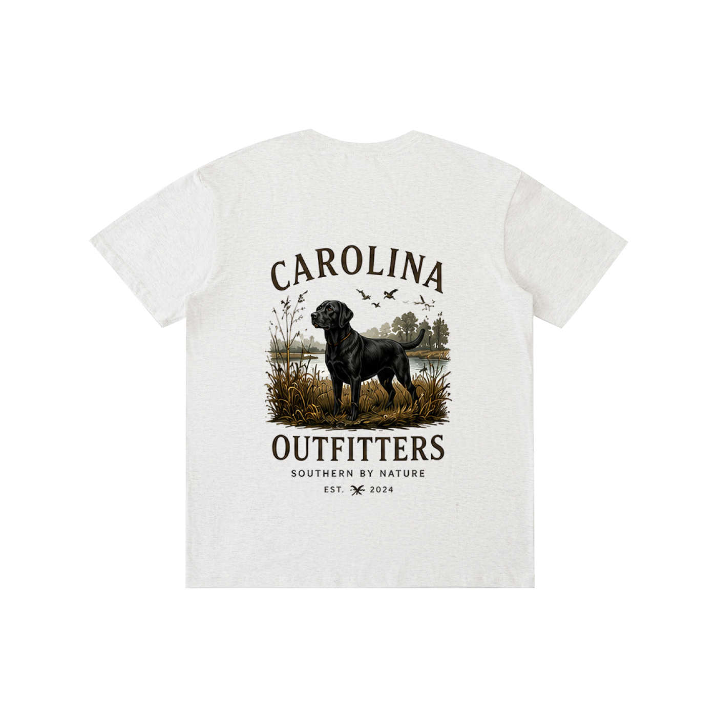 Mens Carolina Outfitters Black Lab T-Shirt